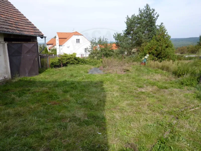 Zahrada za rodinným domem, Kyšice